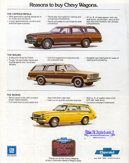 1979 Chevrolet Wagons Brochure Page 10
